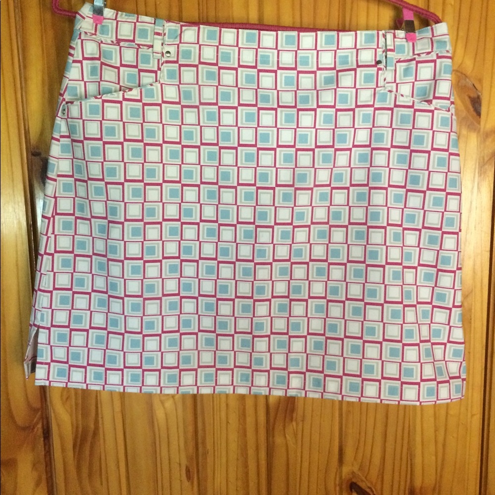 Nivo By Lanctot Patterned Sport Skirt/Skort